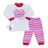 Conjunto Pijama Búhos Bebe Gamise Tienda De Ropitas 4761rj