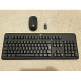 Teclado E Mouse Sem Fio Hp