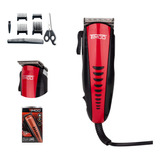 Máquina Cortadora De Cabello Timco® Kit Casero Hc-202r 