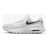 Tenis Nike Mujer Air Max System Blanco Negro