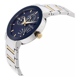 Reloj Bulova Hombre 98c123 Futuro Multifuncion Color Del Bisel Azul Color Del Fondo Azul