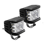 2 Faros Led Dually 35w Side Shooter Vision Lateral Jeep Rzr