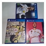 Fifa 17 + Fifa 18 + Fifa 20 Kit 3 Jogos Ps4