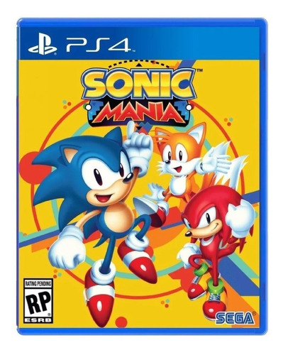 Sonic Mania  Sonic Mania Standard Edition Sega Ps4 Físico