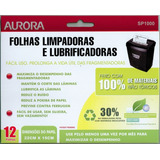 12 Folhas Limpadoras/lubrificadoras P Fragmentadoras Aurora