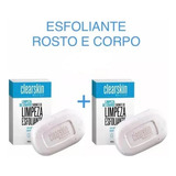 Kit 2 Sabonete Limpeza Esfoliante De Cravos Clearskin 70g Un