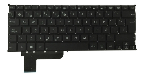 Teclado Para Asus X201 X201e X202 X202e Q200 S200 Negro Esp