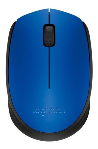 Mouse Logitech Inalambrico Optico M170 Azul/negro 910-004800