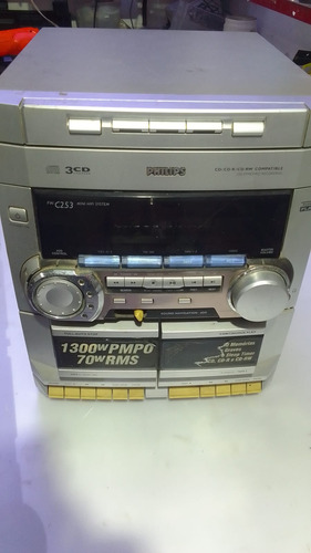 Mini System Philips Fw-c253/19 - Não Liga- Leia A Descrição