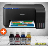 Impresora Para Sublimar Epson L3150 + 4 Botellas De Tinta