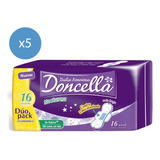 Pack Toallas Femeninas Doncella Nocturna 16 U