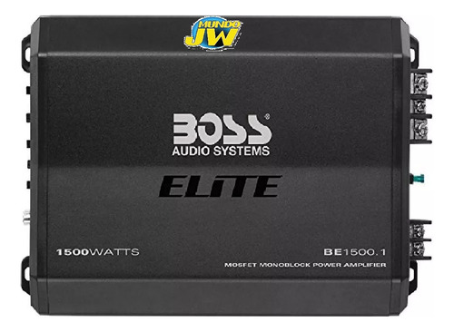 Potencia Boss Monoblock 1500 Watt Elite Led + Control De Sub