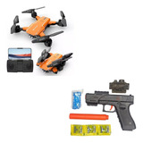 Mini Drone Camara Hd  4k Plegable Niños + Regalo Hidrogel 
