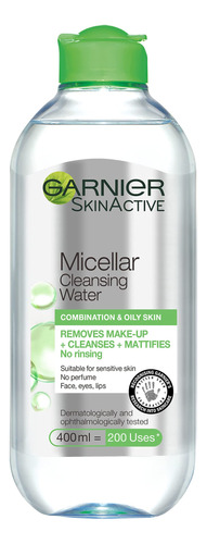 Garnier Skin Naturals Combinación De Agua Limpiadora Micel.