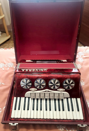 Acordeon Sanfona Universal 80 Baixos 