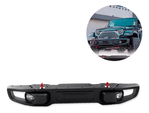 Defensa Frontal Delantera 10 Aniversario Jeep Wrangler Jk Rubicon Sport Sahara Unlimited 2007 - 2017