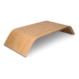 Kalibri Wood Monitor Stand Riser - Soporte De Escritorio De 