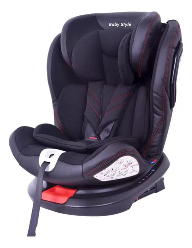 Cadeira Bebê Auto 0 A 36 Kg Isofix Rotação 360º Style Baby