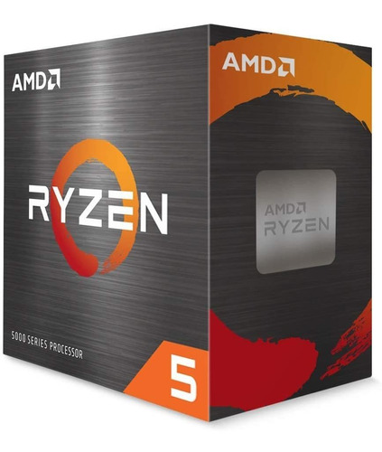 Procesador Amd Ryzen 5 5600x, 6 Núcleos, 12 Hilos, C/enfriad