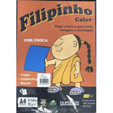 Papel Filipinho Azul A4 45 Folhas 85 G/m² - Filiperson