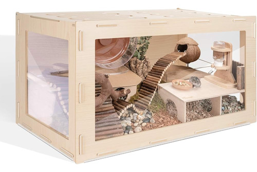 Niteangel Bigger World - Mdf Aspen Terrario Para Hámster, Je