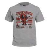 Playera Grapics Deadpool Chimichanga Camiseta Geek Marvel