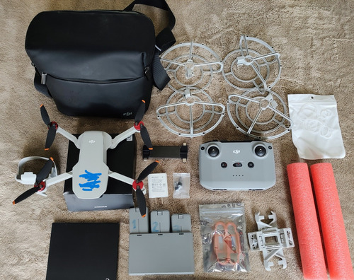 Drone Dji Mini 2  Fly More Combo, Semi Novo, Perfeito Estado