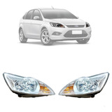 Par De Farol Ford Focus 2009 2010 2011 2012 2013 Cromado