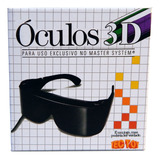 Caixa Vazia Papelão Óculos 3d Master System Para Reposição
