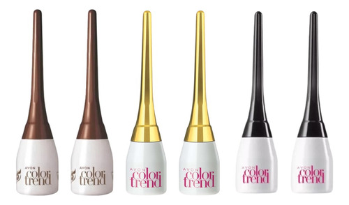 Avon Set De Delineador Líquido Para Ojos Color Trend 