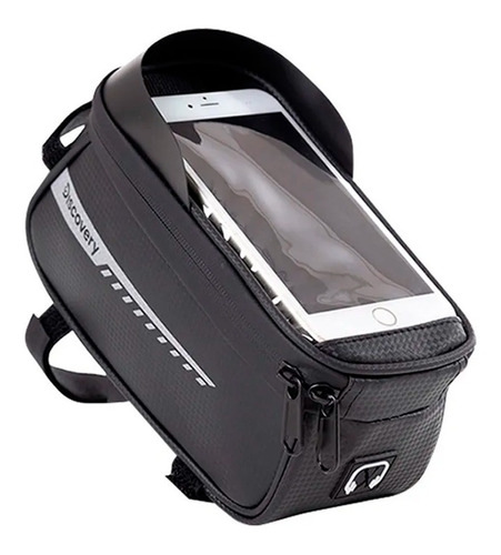 Bolso Bicicleta Discovery Porta Celular Tactil Impermeable