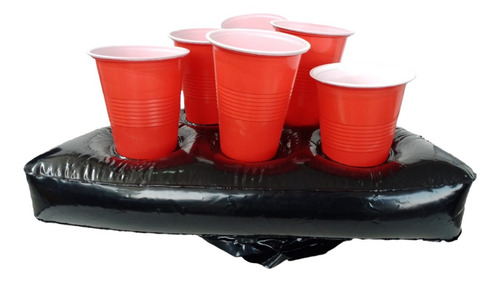 Juego Beer Pong Inflable Mayores 18 Años 