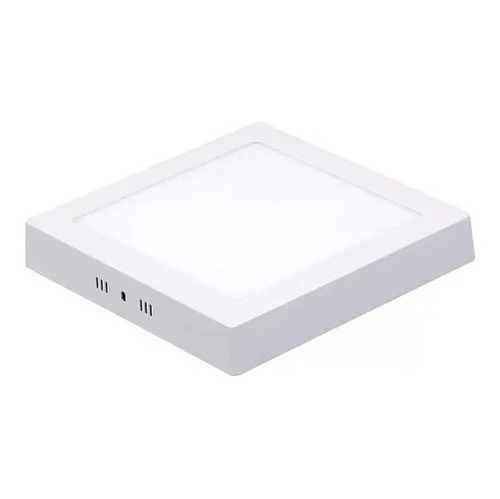 Foco Panel Plafón Led 18w Sobrepuesto Redondo Luz Fría