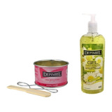 Kit Depimiel Cera En Lata + Gel Post-depilatorio Profesional