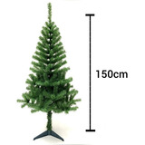 Árvore De Natal Verde Cheia Pinheiro Canadense Natalino 1,50