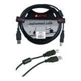 Cable Joyo Midi -usb A - Usb B P/tecla Controlador  1.80 Mts