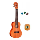 Ukulele Shelby Soprano Su21m Elétrico Captador Natural