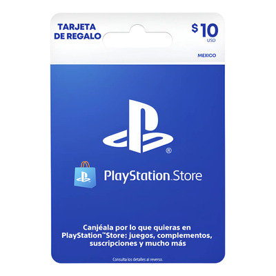 Tarjeta Regalo Playstation - 10 Usd México | Envío gratis