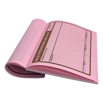 Vale Provisional De Caja Block C/50 Hjs