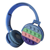 Audifono Bluetooth Pop It Inalámbrico Niños 