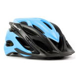 Capacete Ciclista Absolute Wild Azul Preto Tam G