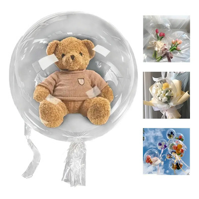 Globos 30 in Bobo Globo Burbuja De Pvc Transparente Decoración De San Valentín Día de la Madre Navidad Graduación Halloween Día del Niño Mis 15 Años, Decoración De Boda fiesta cumpleaños Baby Shower | MercadoLibre