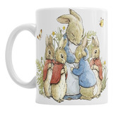 Tazas Pascuas Conejo Peter Rabbit Con Caja