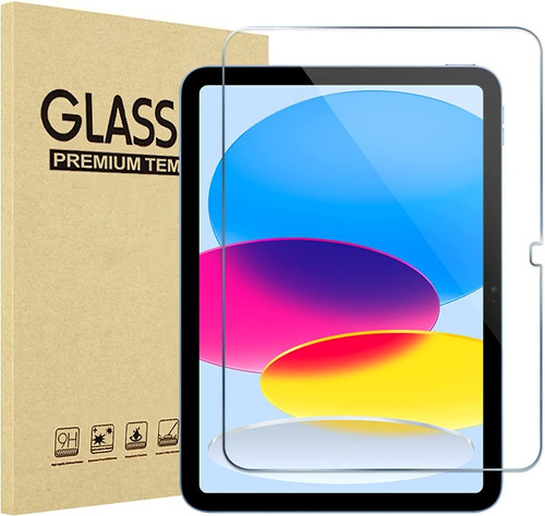 Caja Mica Protector Cristal Templado Para iPad 10 2022 10.9 