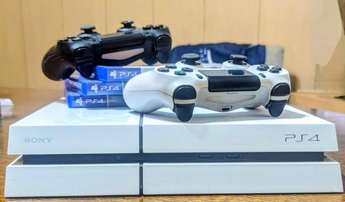 Sony Playstation 4 500gb  Standard Glaciar White (cámara Ps)
