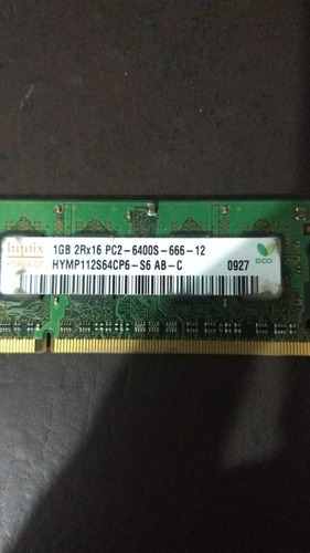 Memoria Ram Pc2 1gb 6400 Portátil Nanya