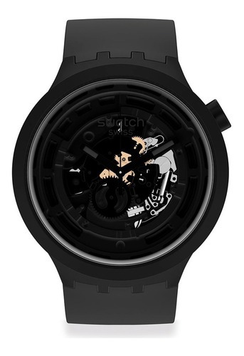Reloj Swatch C-black Sb03b100  Original