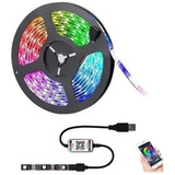 Luces Led Bluetooth 10 Metros + Conector Usb