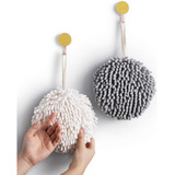 2 Piece Plush Ball Towel Bath Towel Set Bathroom Towels