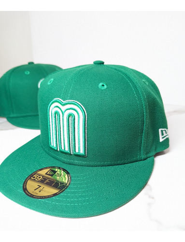 Gorra New Era Mexico Mundial Beisbol 2023 59fifty Plana